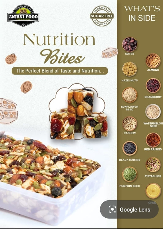 Dry Fruit Sweet Nutrition Bites (500 g)