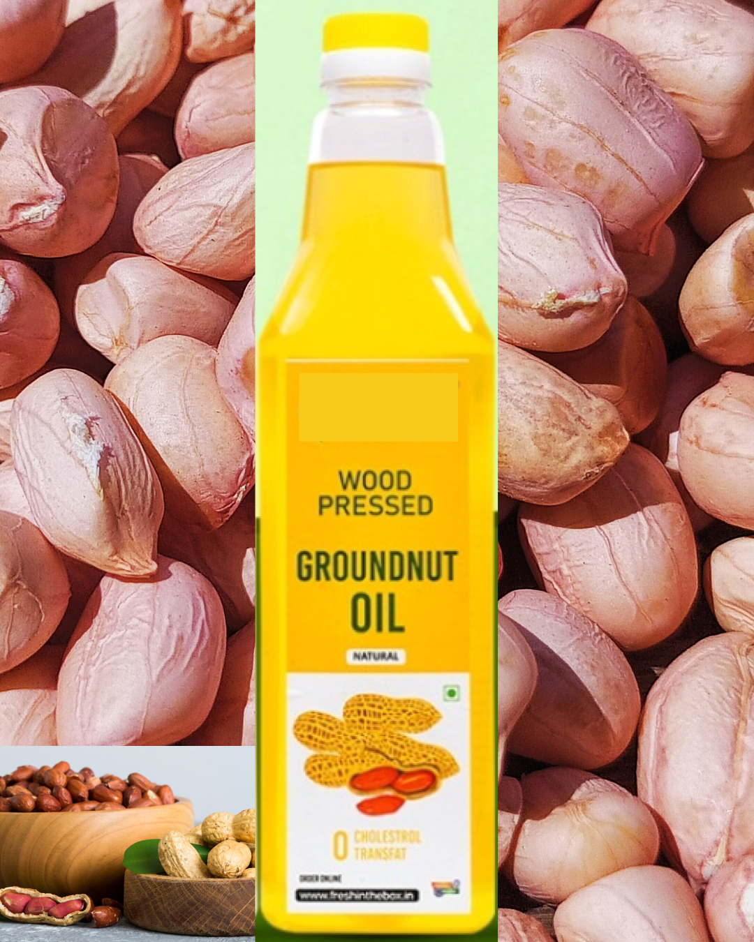 Groundnut Oil [Cold Pressed]