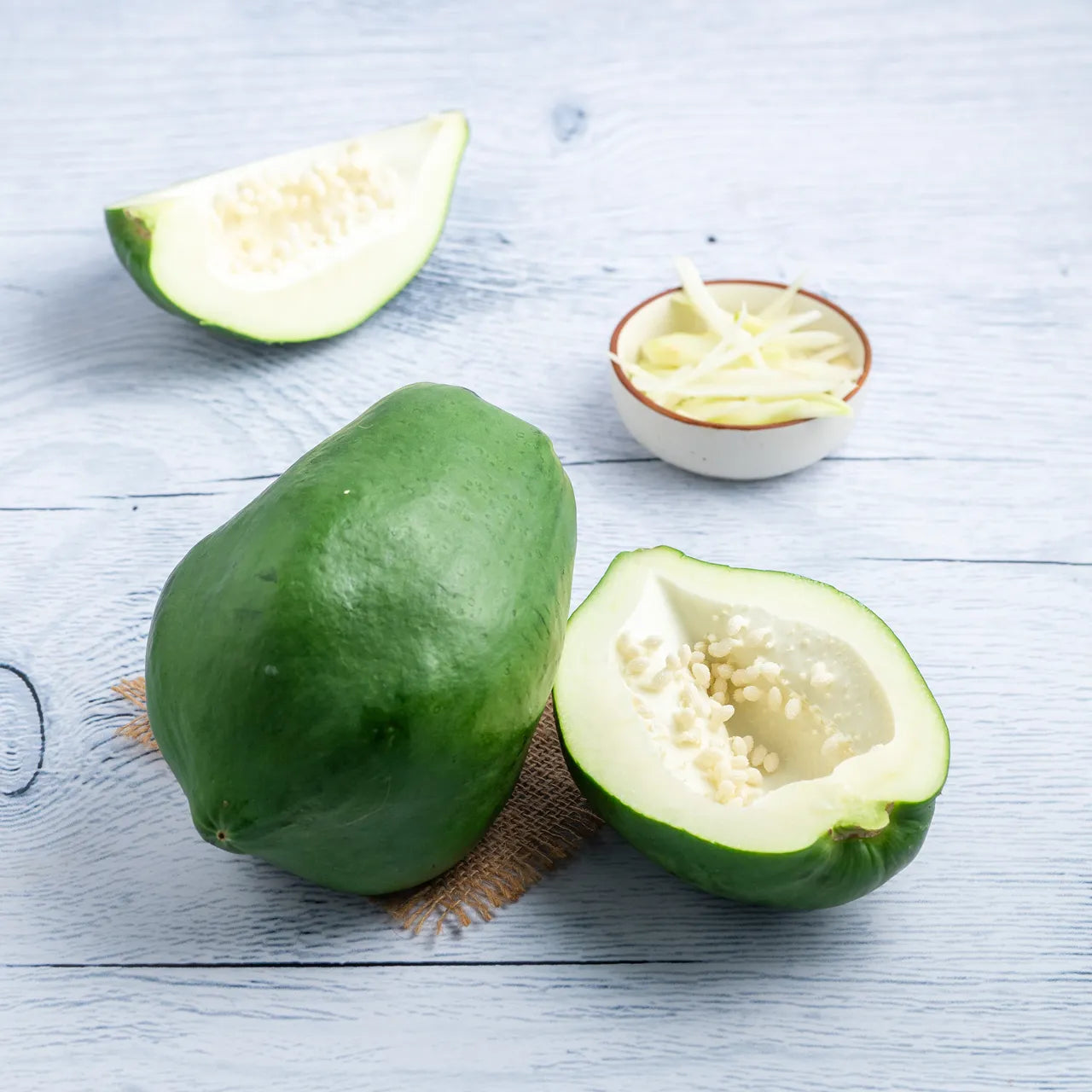 Papaya [Raw] Organic (Order by piece) (each piece weight ranges between 400 g - 800 g)