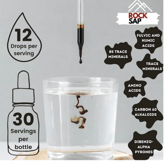 Organic Pure Himalayan Shilajit Resin Liquid Drops (30 ml)